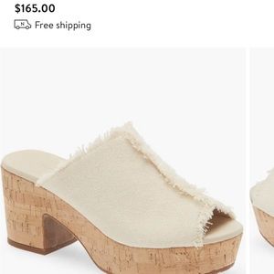 Brand new Chocolat Blu “grant” platform sandal size 6.5